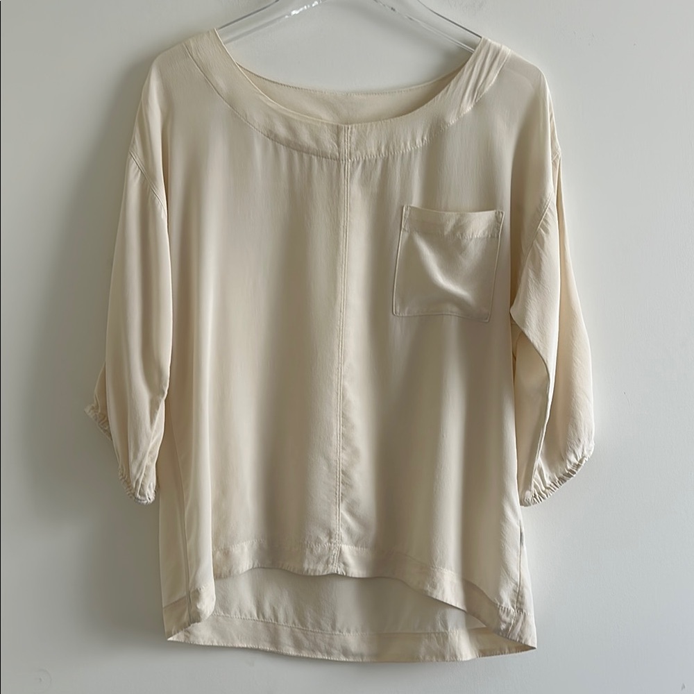 American Vintage 3/4 Sleeve Silk Blouse